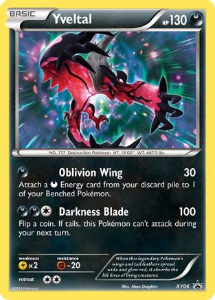 Image of Yveltal (XY06) [XY: Black Star Promos]