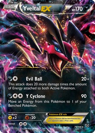Image of Yveltal EX (79/146) [XY: Base Set]