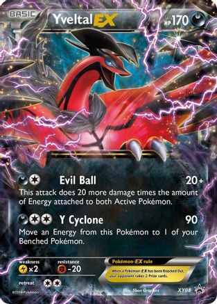 Image of Yveltal EX (XY08) [XY: Black Star Promos]