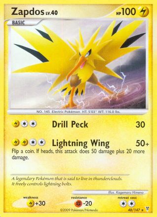 Image of Zapdos (48/147) [Platinum: Supreme Victors]