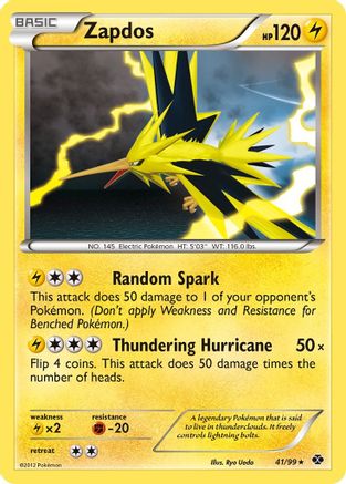 Image of Zapdos (41/99) [Black & White: Next Destinies]