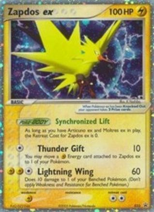 Image of Zapdos ex (033) [Nintendo: Black Star Promos]