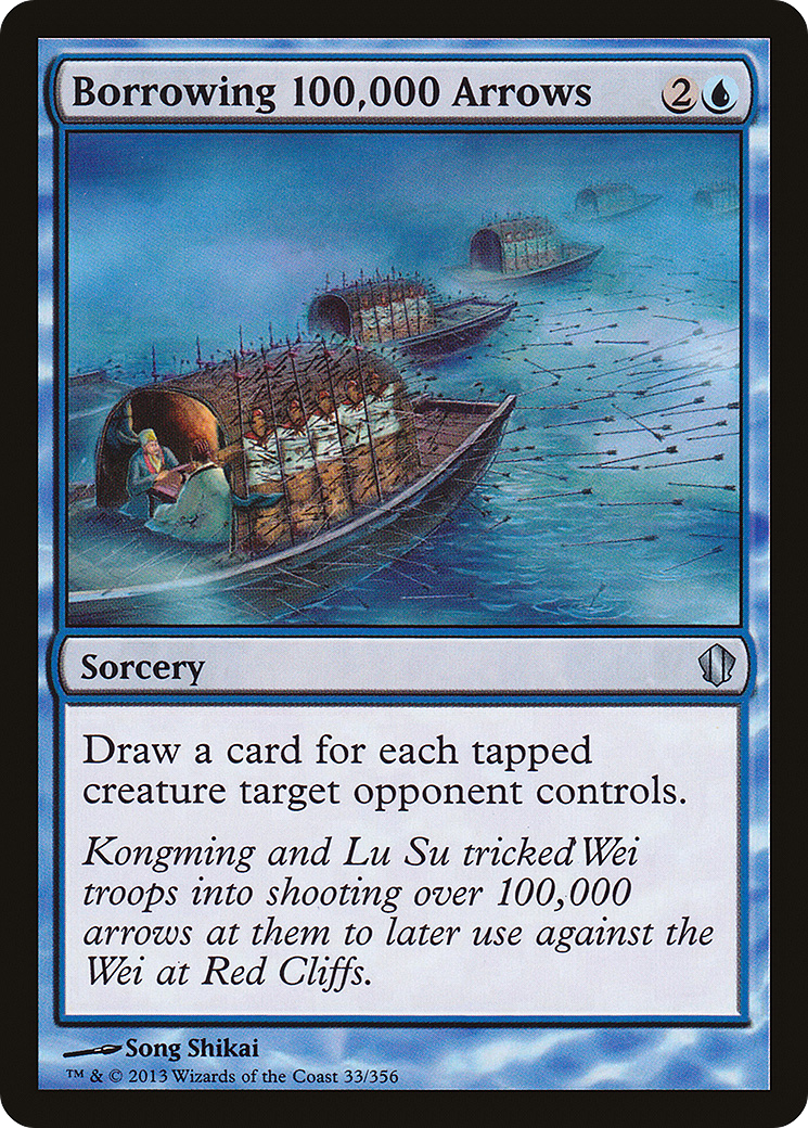Image of Borrowing 100,000 Arrows [Commander 2013]