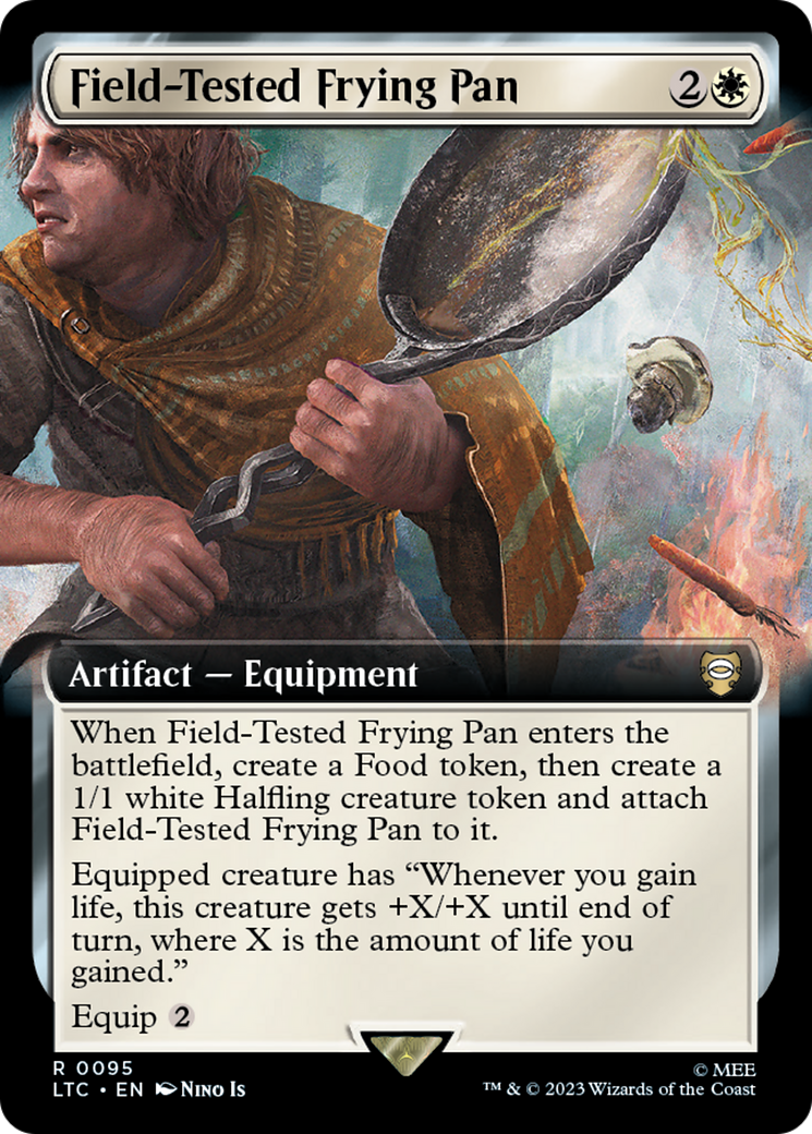 Image of Field-Tested Frying Pan (Extended Art) (LTC-095) - Tales of Middle-earth Commander: (Extended Art) Foil