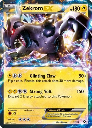 Image of Zekrom EX (51/99) [Black & White: Next Destinies]