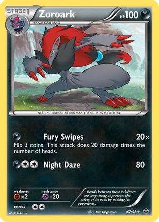 Image of Zoroark (67/98) [Black & White: Emerging Powers]