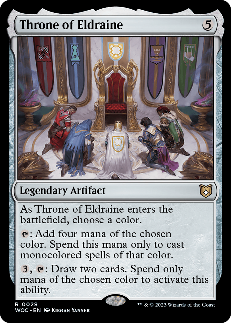 Image of Throne of Eldraine [Wilds of Eldraine Commander]