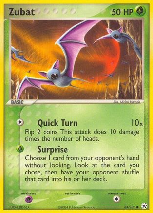 Image of Zubat (83/101) [EX: Hidden Legends]