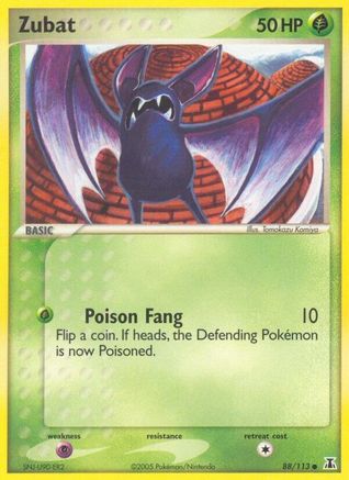 Image of Zubat (88/113) (Stamped) [EX: Delta Species]