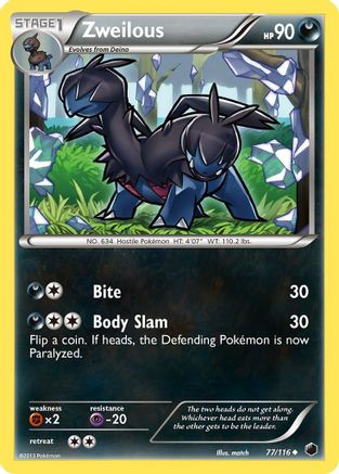 Image of Zweilous (77/116) [Black & White: Plasma Freeze]