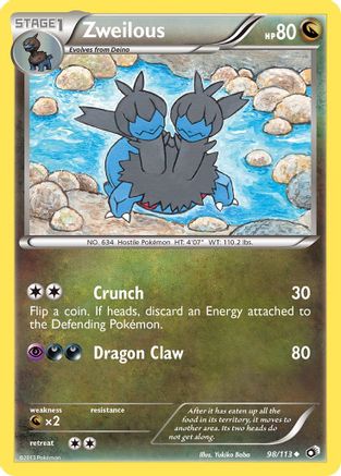 Image of Zweilous (98/113) [Black & White: Legendary Treasures]