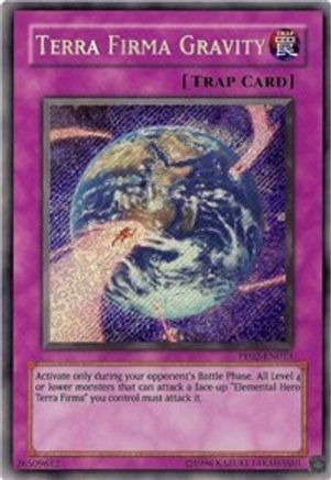 Image of Terra Firma Gravity [PP02-EN013] Secret Rare