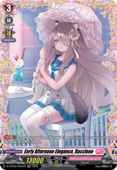 Image of Early Afternoon Elegance, Racclene (D-LBT03/FR02EN) [Lyrical Monasterio: Summertime Memories!]