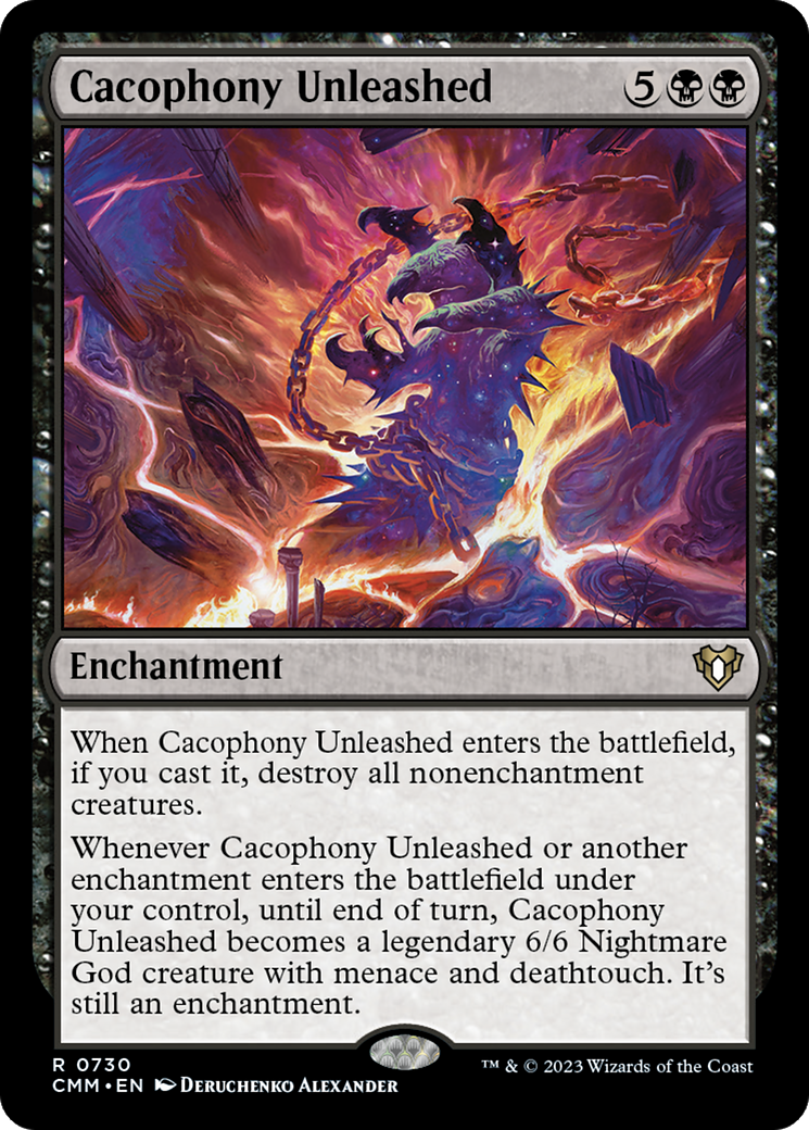 Image of Cacophony Unleashed [Commander Masters]