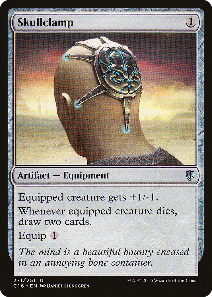Image of Skullclamp [Commander 2016]
