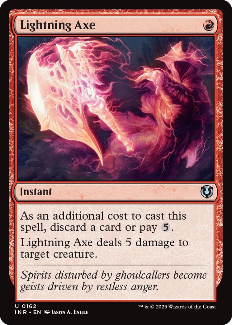 Image of Lightning Axe [Innistrad Remastered]