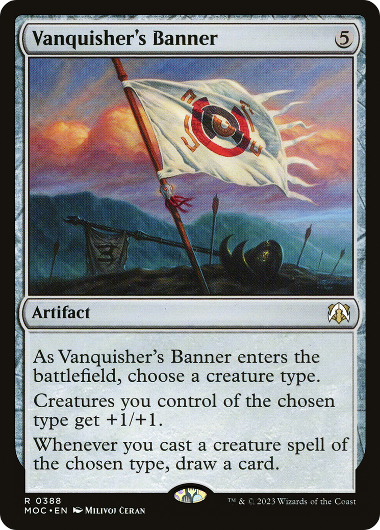 Image of Vanquisher's Banner [March of the Machine Commander]