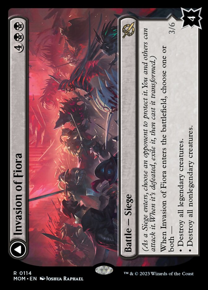 Image of Invasion of Fiora // Marchesa, Resolute Monarch [March of the Machine]