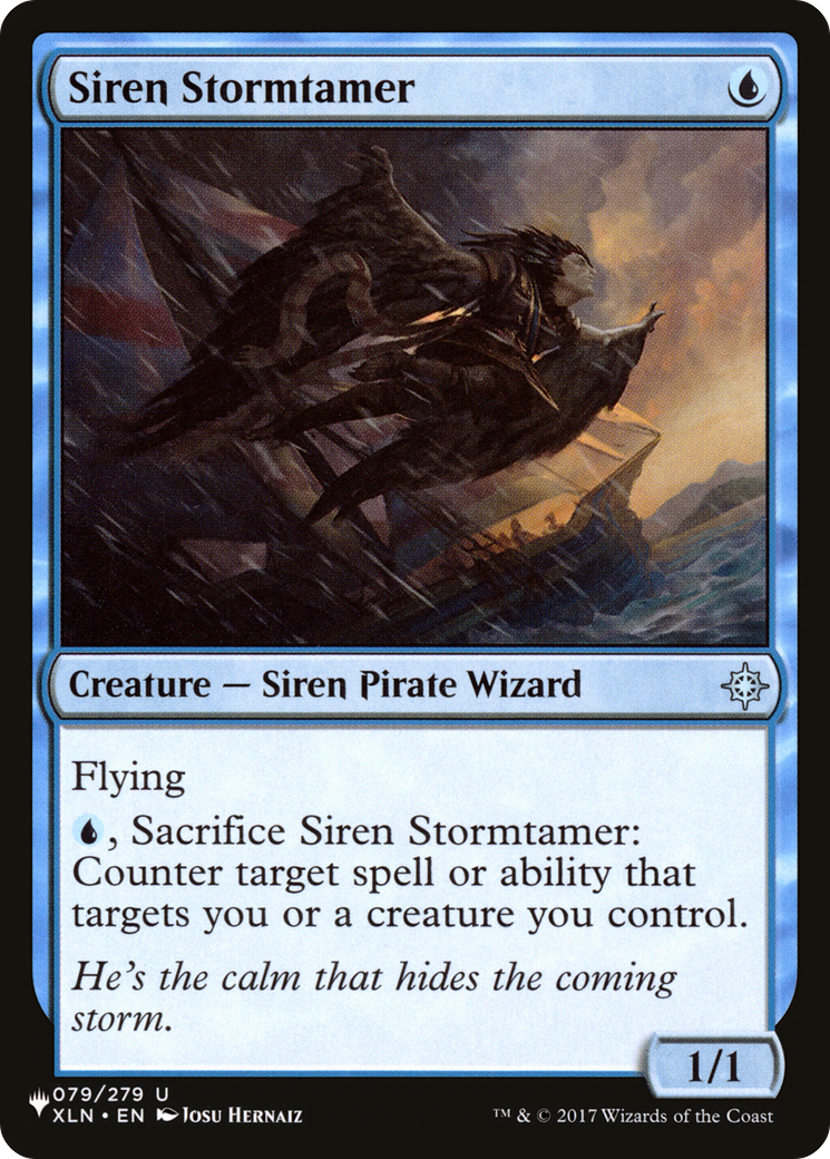 Image of Siren Stormtamer [The List]