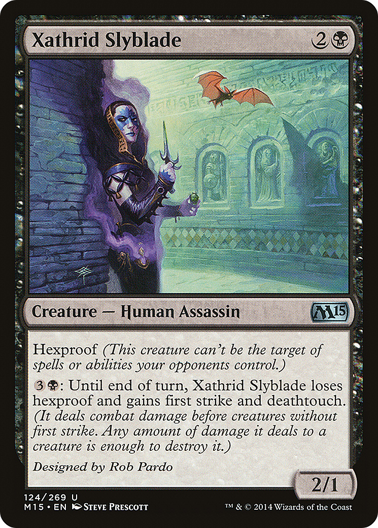 Image of Xathrid Slyblade [Magic 2015]