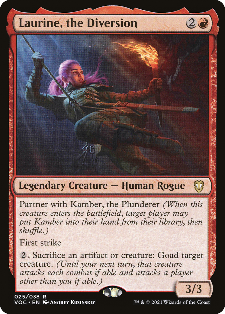 Image of Laurine, the Diversion [Innistrad: Crimson Vow Commander]
