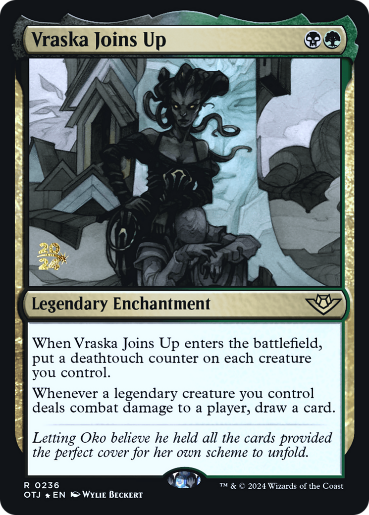 Image of Vraska Joins Up [Outlaws of Thunder Junction Prerelease Promos]