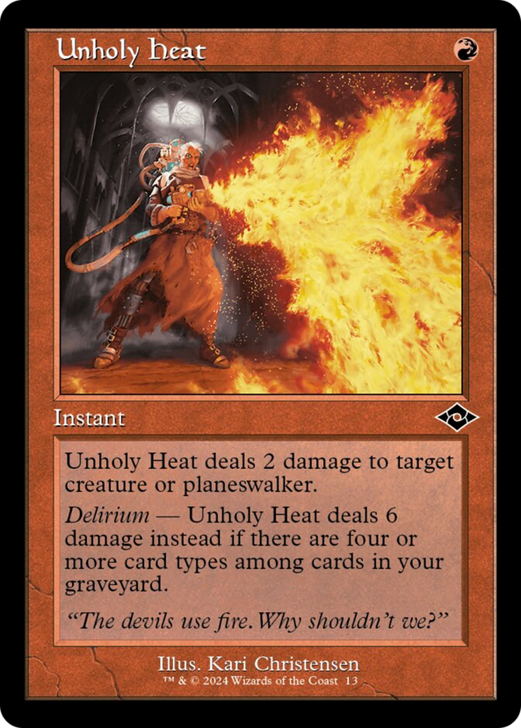 Image of Unholy Heat (Retro) [Modern Horizons 2]