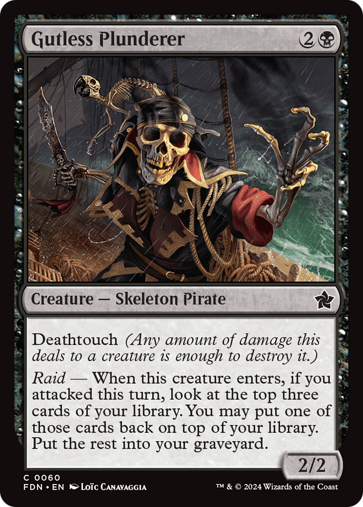 Image of Gutless Plunderer [Foundations]
