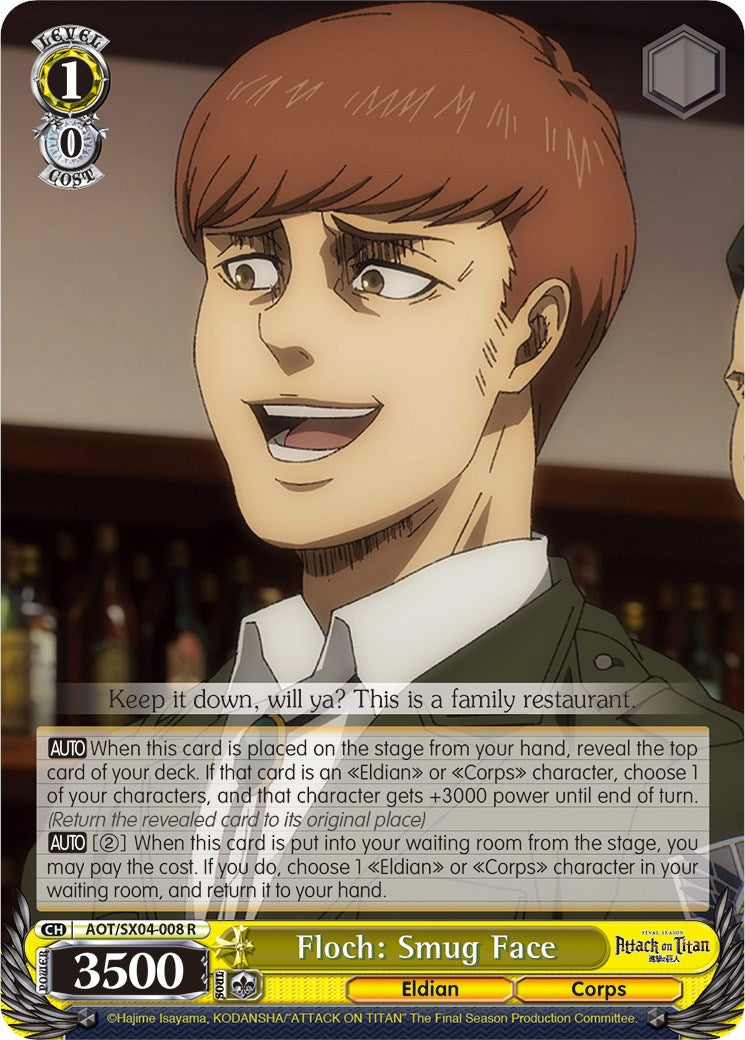 Image of Floch: Smug Face [Attack On Titan: Final Season]