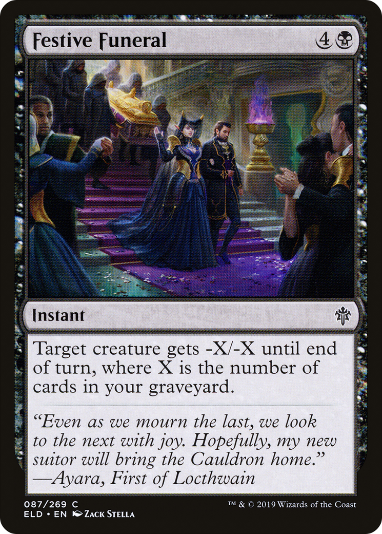 Image of Festive Funeral [Throne of Eldraine]