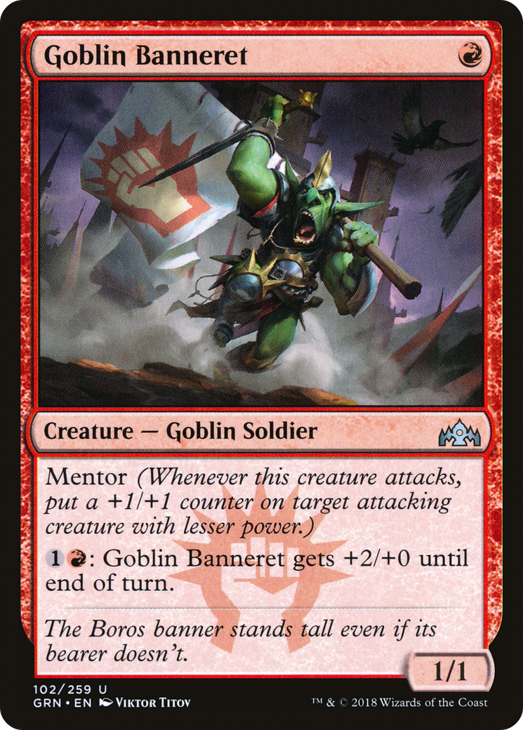 Image of Goblin Banneret [Guilds of Ravnica]