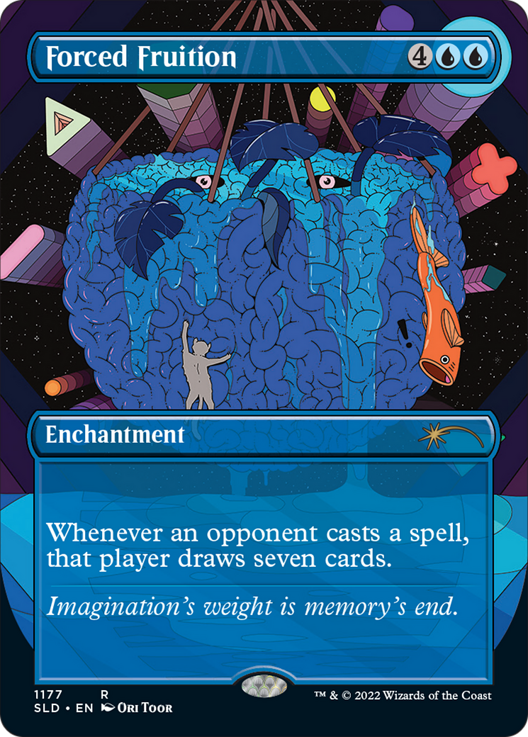 Image of Forced Fruition (Borderless) [Secret Lair Drop Series]