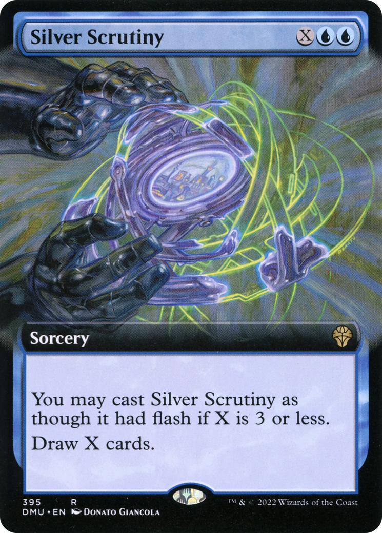 Image of Silver Scrutiny (Extended Art) [Dominaria United]