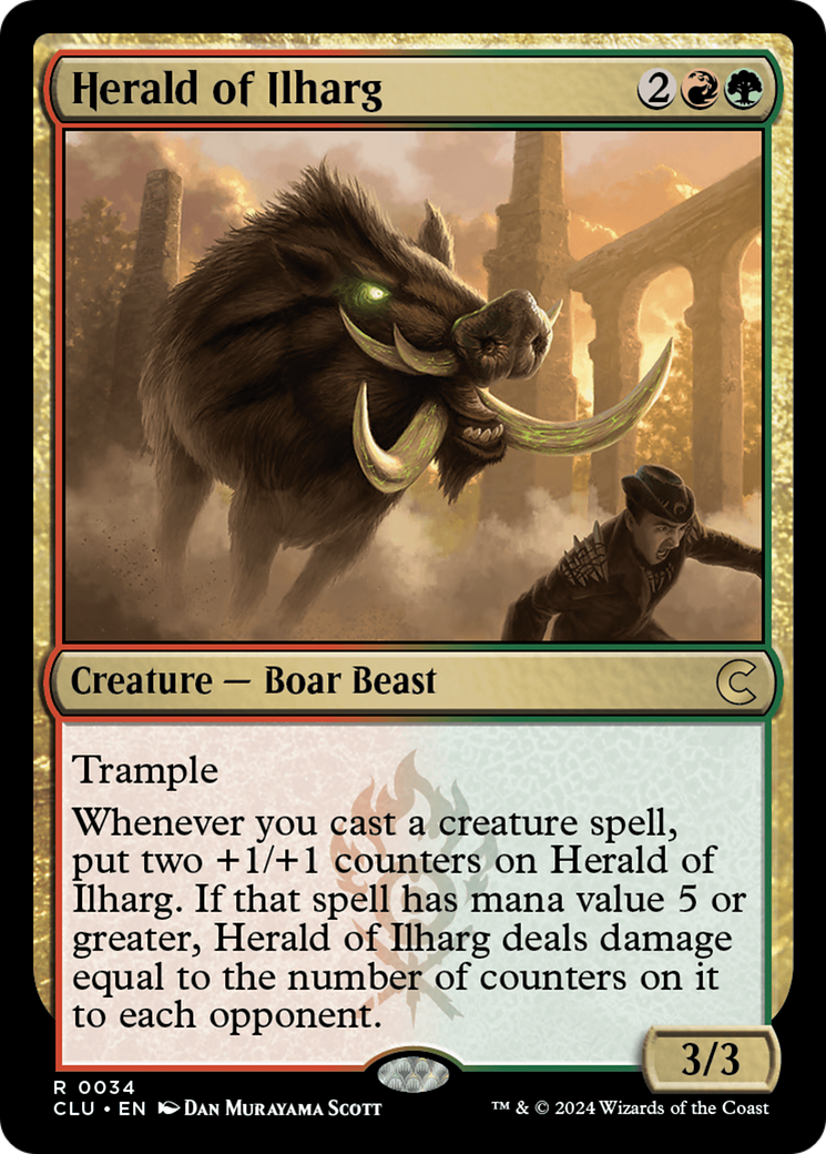 Image of Herald of Ilharg [Ravnica: Clue Edition]