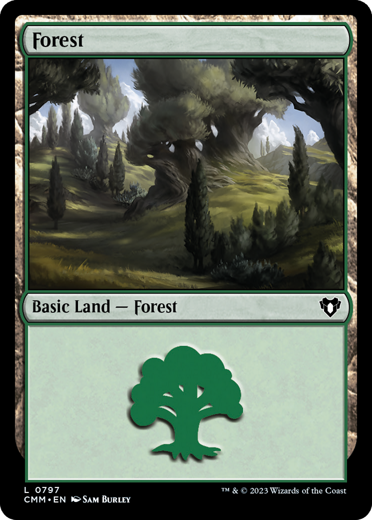 Image of Forest (797) [Commander Masters]