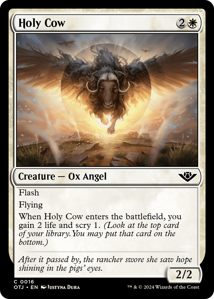 Image of Holy Cow [Outlaws of Thunder Junction]