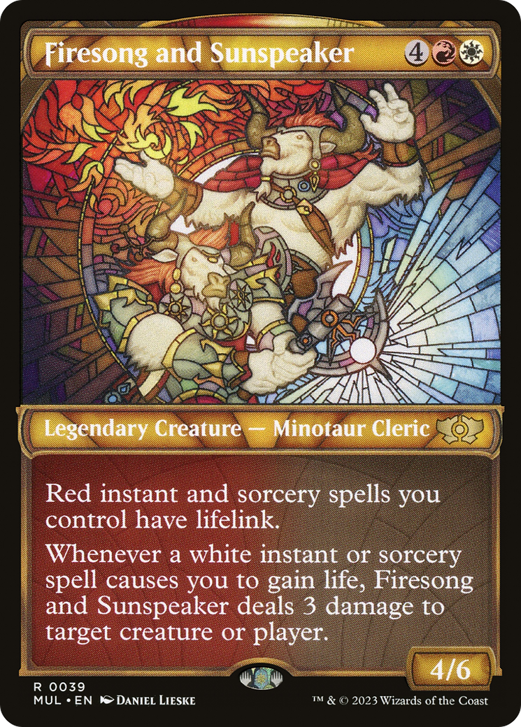 Image of Firesong and Sunspeaker [Multiverse Legends]