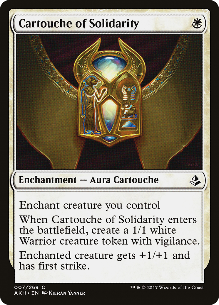 Image of Cartouche of Solidarity [Amonkhet]