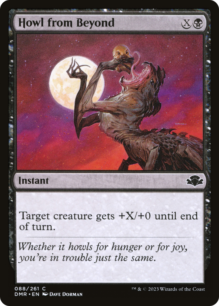 Image of Howl from Beyond [Dominaria Remastered]