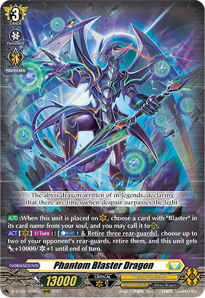 Image of Phantom Blaster Dragon (D-BT02/008EN) [A Brush with the Legends]
