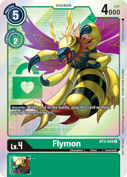 Image of Flymon [BT3-049] (Buy-A-Box Promo) [Release Special Booster Ver.1.5 Promos]