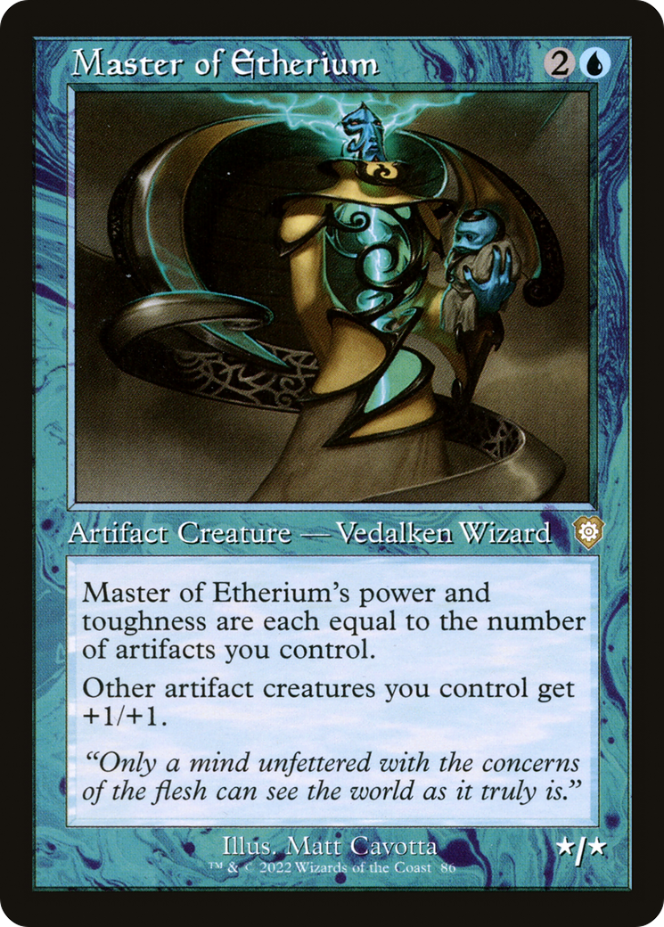 Image of Master of Etherium (Retro) [The Brothers' War Commander]