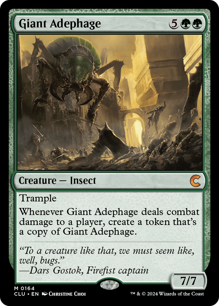 Image of Giant Adephage [Ravnica: Clue Edition]