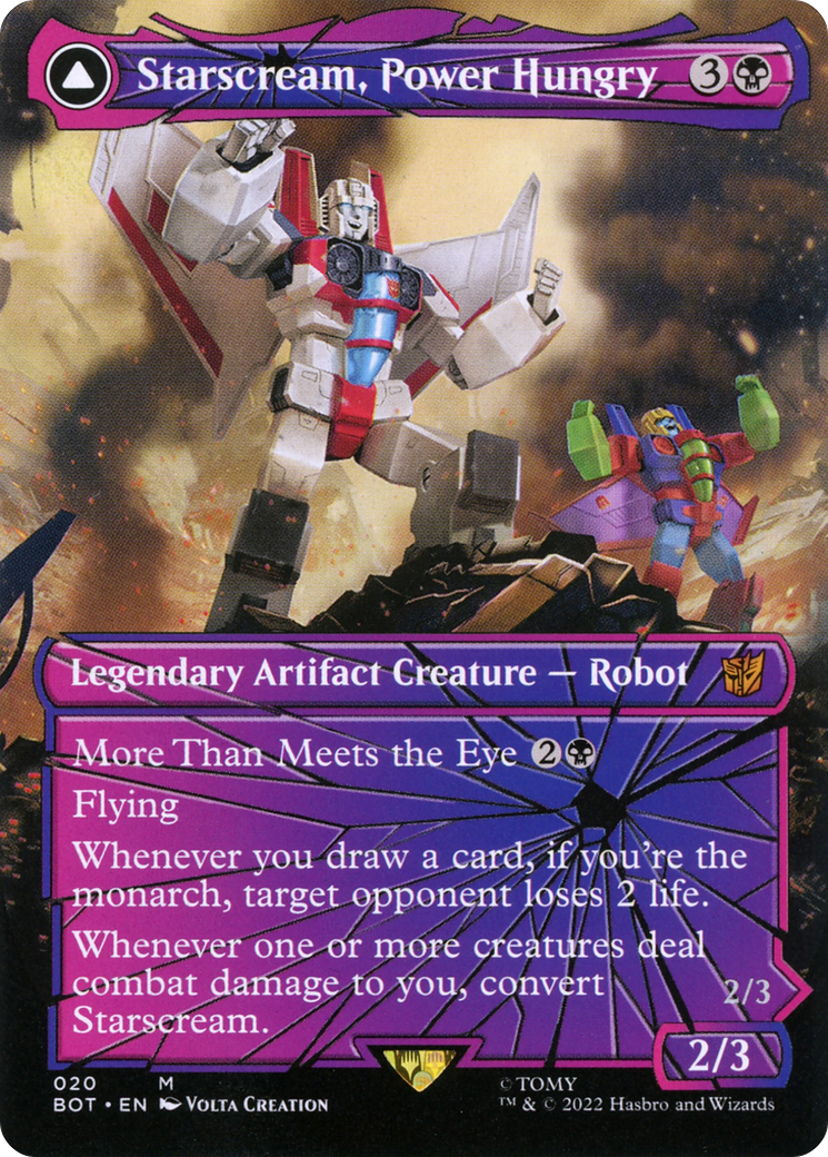 Image of Starscream, Power Hungry // Starscream, Seeker Leader (Shattered Glass) [Transformers]