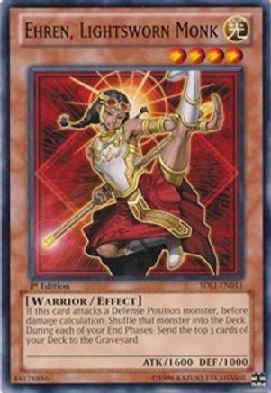 Image of Ehren, Lightsworn Monk [SDLI-EN011] Common