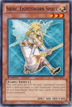Image of Shire, Lightsworn Spirit [SDLI-EN014] Common