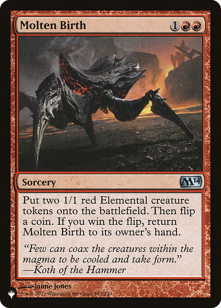 Image of Molten Birth [The List]