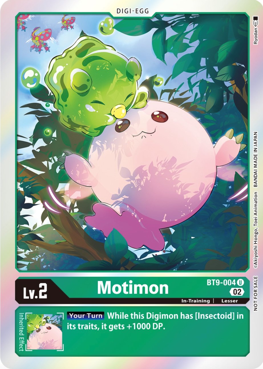 Image of Motimon [BT9-004] (Official Tournament Pack Vol.8) [X Record Promos]