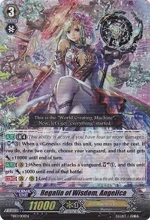 Regalia of Wisdom, Angelica (TRIAL DECK 13: SUCCESSOR OF THE SACRED REGALIA)