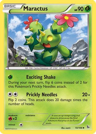 Image of Maractus (10/106) [XY: Flashfire]